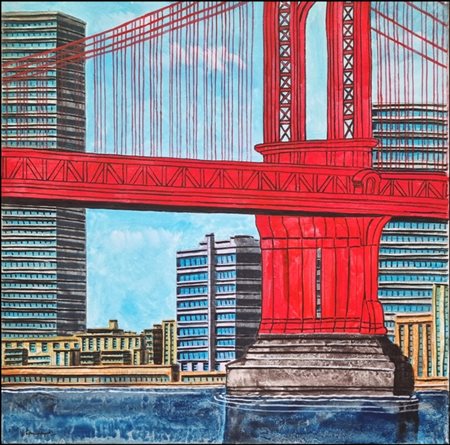 CAPUTO TONINO Lecce 1933 - 2021 "Manhattan Bridge"