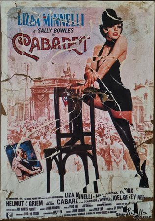 ROTELLA MIMMO Catanzaro 1918 - Milano 2006 "Cabaret"