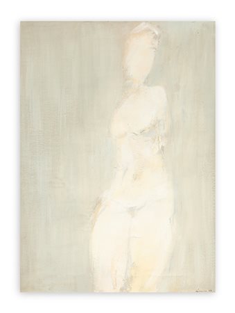 GIUSEPPE AJMONE (1923-2005) - Nudo seduto, 1964