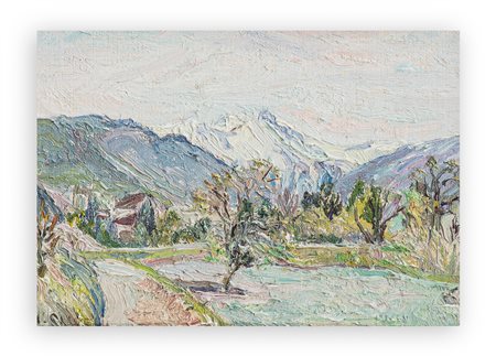 ISALINE CRIVELLI (1903-1988) - Laghetto di montagna