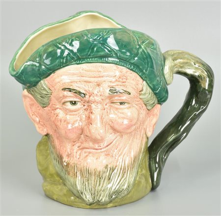 BROCCA in ceramica Royal Doulton raffigurante Auld Mac Inghilterra, meta' XX...