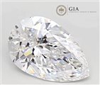 DIAMANTE NATURALE 0.60 CT E VVS2 - PERA - GIA PERA - GIA