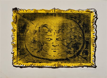 EUGENE BERMAN Medusa, 1970 Litografia a colori – es. 60/125 cm. 49,5x69,5...