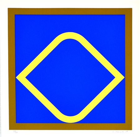 CARLO LORENZETTI Senza titolo, 1969 Serigrafia a colori – es. 37/60 cm....