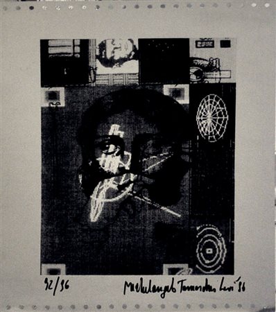 MICHELANGELO TOMARCHIO LEVI Senza titolo, 1996 Serigrafia su metallo – es....