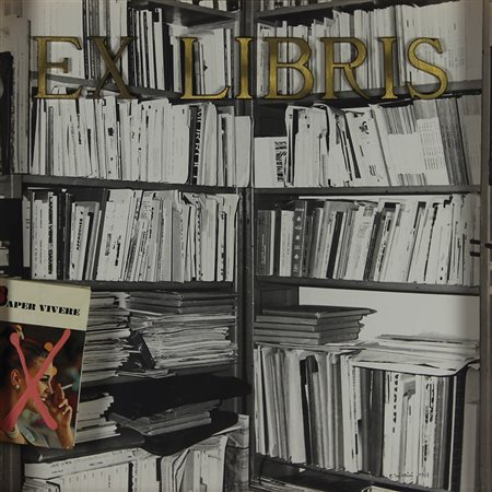 Miccini Eugenio Ex libris, 1977 foto e collage su tavola, cm 52,5x52,5...