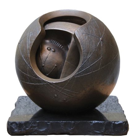 Pomodoro Giò (Orciano Di Pesaro 1930 Milano 2002) “Guscio” 1965 66 scultura...