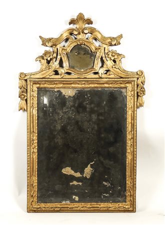 SPECCHIERA IN LEGNO DORATO - GILTWOOD MIRROR inizio del XX secolo - early...