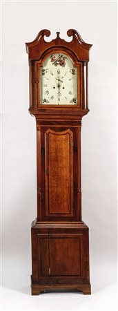 Orologio a colonna in rovere, noce e altri legni - Oak, Walnut and Other...