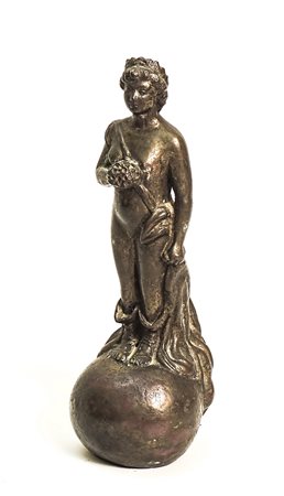 FIGURA ALLEGORICA - ALLEGORICAL FIGURE scultura in bronzo - bronze sculpture...