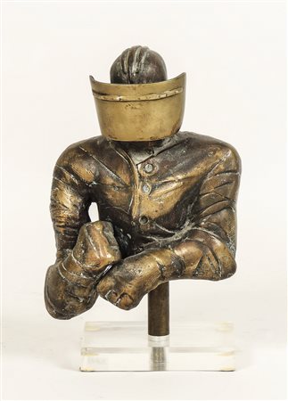 FERNANDO FARULLI (1923-1997) Figura - Figure scultura in bronzo - bronze, es...