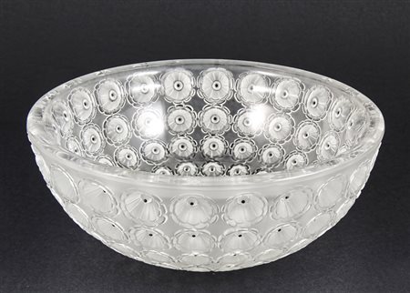 COPPA CENTROTAVOLA "NEMOURS" IN CRISTALLO INCOLORE - CRYSTAL BOWL "NEMOURS"...