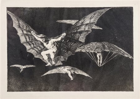 FRANCISCO JOSÉ DE GOYA Y LUCIENTES (1746-1828) Modo de volar...