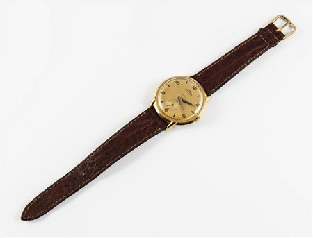 OROLOGIO DA POLSO IN ORO GIALLO - GOLDEN WATCH Emarten, Anni Cinquanta - 50s...