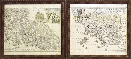 GIOVANNI BATTISTA ALBRIZZI (1698-1777) Carta geografica del territorio senese...