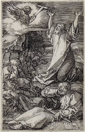 ALBRECHT DÜRER (1471-1528) Cristo sul Monte degli Ulivi - Christ in the...