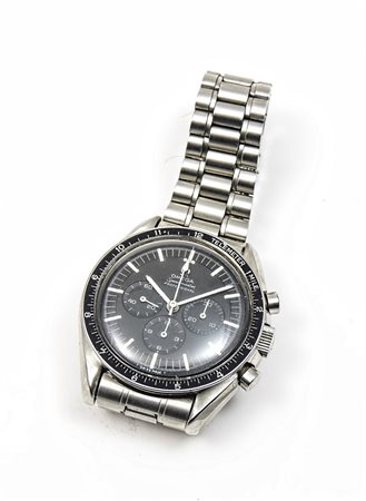 OROLOGIO IN ACCIAIO - STEEL WATCH Omega Speedmaster Professional carica...