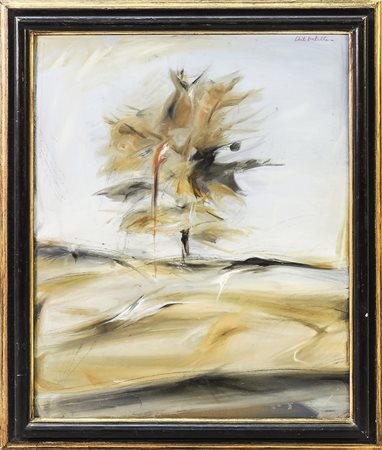 FOLCO CHITI BATELLI (1932-2011) Paesaggio con alberi - Landscape with Tree...