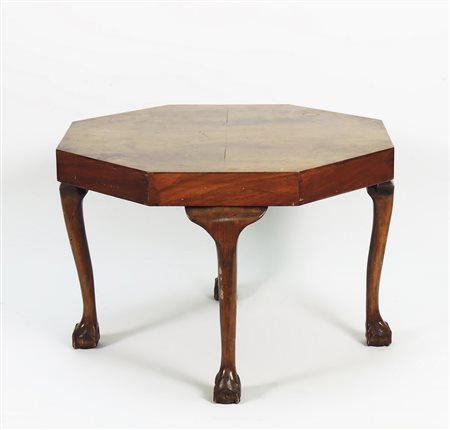 TAVOLINO BASSO IMPIALLACCIATO IN NOCE - WALNUT VENEERED TEA TABLE piano...