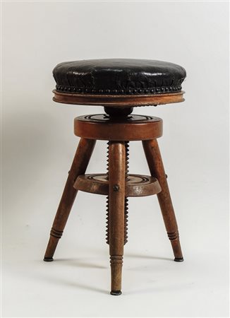 SGABELLO IN ROVERE - OAK STOOL inizio del XX secolo - early 20th Century...