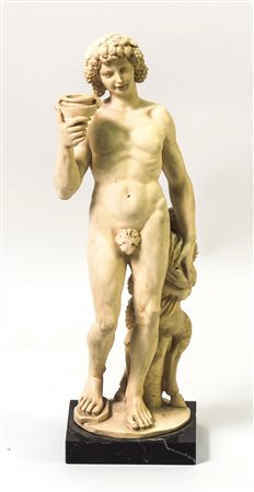 BACCO - BACCHUS riproduzione di scultura classica realizzata in pasta di...