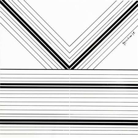 Horacio Garcia Rossi 1929 - 2012 Senza titolo, 1978 Inchiostro su cartoncino,...