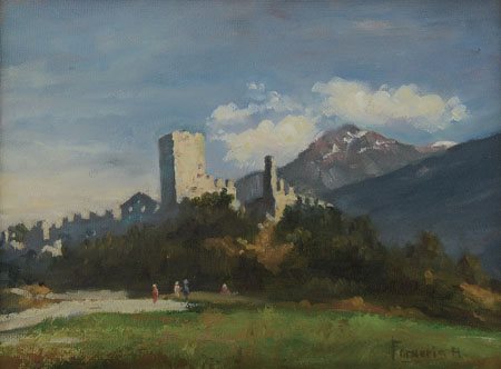 FORNERIS ANGELO Gassino Torinese 02/07/1890 - Torino 1980Castello del Cly,...