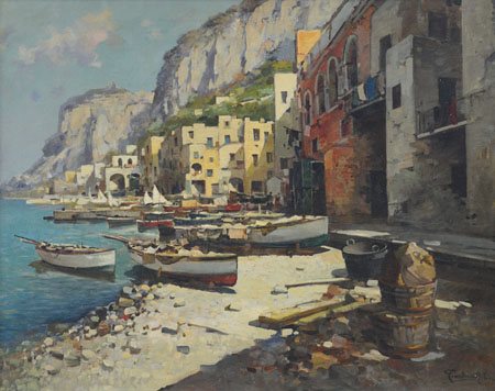 GIORDANO FELICE Napoli 09/01/1880 - Capri (Na) 25/08/1964Costiera...