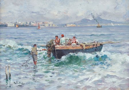 PRATELLA ATTILIO Lugo (Ra) 19/04/1856 - Napoli 28/04/1949Napoli,...