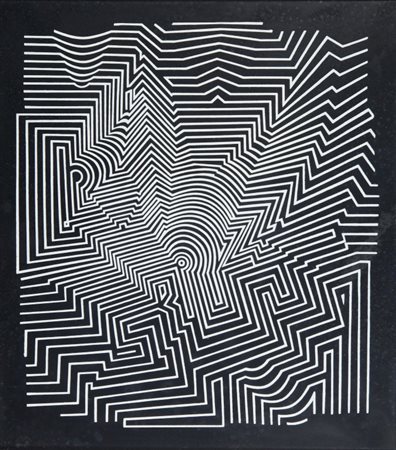 VICTOR VASARELY (1906 - 1997) Senza titolo serigrafia cm 70x50 esemplare...