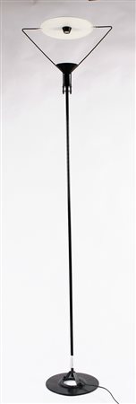 FORCOLINI CARLO. Lampada da terra. Floor lamp. Metallo laccato. Cm 30x203....