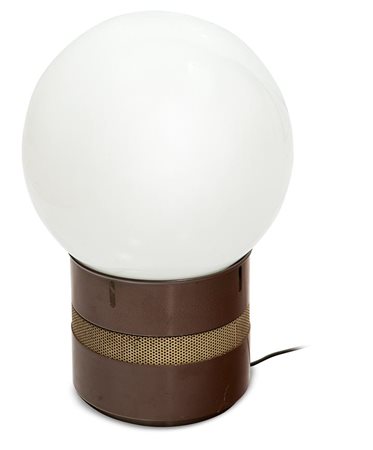 AULENTI GAE Oracolo Lampada con struttura in metallo laccato e diffusore in...