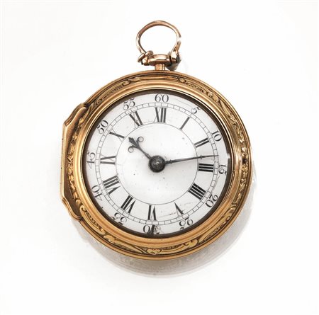 OROLOGIO DA TASCA JA. JEMESON, LONDON, n. 310, 1720 CIRCA, IN ORO GIALLO 18...