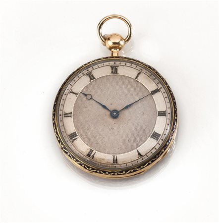 OROLOGIO DA TASCA CON RIPETIZIONE ORE E QUARTI, FELIX PERNETTI, GINEVRA 1850...