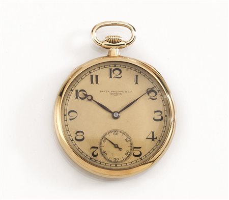 OROLOGIO DA TASCA PATEK PHILIPPE &amp; CO., MOV. N. 810'202, CASSA N....