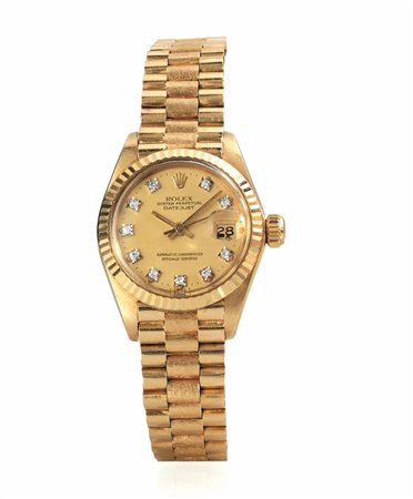 OROLOGIO DA POLSO ROLEX OYSTER PERPETUAL DATE JUST, REF. 6917, SERIALE N....