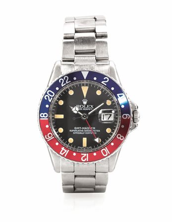 OROLOGIO DA POLSO ROLEX OYSTER PERPETUAL GMT.MASTER REF. 1675, SERIALE...