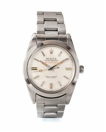 OROLOGIO DA POLSO OYSTER PERPETUAL MILGAUSS, REF. 1019, SERIALE N. 1'916'193,...