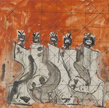 Graham Sutherland (Londra 1903 - 1980) - "Study for Apollinaire's Bestiary"...