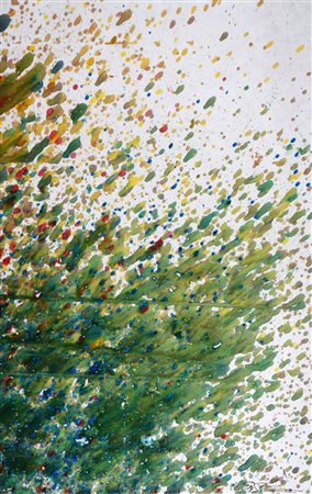 SHOZO SHIMAMOTO 1928 - 2013 " Piece from Soredemo Chikyu wa ugoku 22 ", 1999...