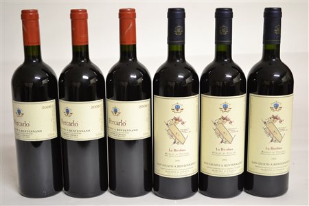 Selezione San Giusto a Rentennano 2006 La Ricolma - 3 bt Percarlo - 3 bt 6 bt E