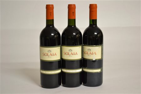 Solaia Antinori 1997 - 2 bt 1990 - 1 bt 3 bt E 1990 - etichetta danneggiata