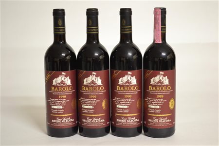 Barolo Falletto Riserva Bruno Giacosa 1990 - 3 bt 1989 - 1 bt 4 bt E &nbsp;