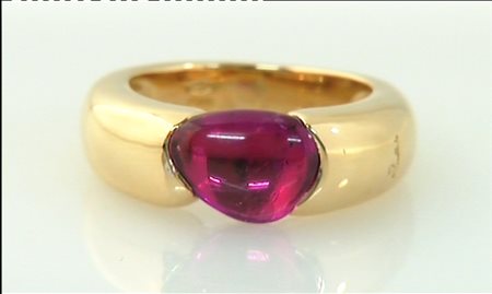 POMELLATO ANELLO DI POMELLATO. In oro giallo 18 kt collezione "SASSI" a...