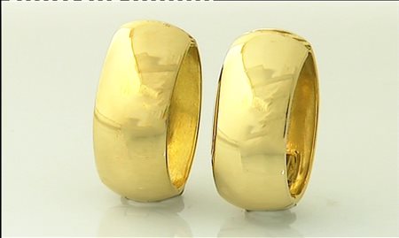 POMELLATO COPPIA DI ORECCHINI DI POMELLATO. In oro giallo 18 kt a clip di...