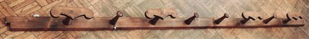 APPENDIABITI PENSILE IN LEGNO TENERO lungh cm 221 SOFTWOOND WALL COAT RACK