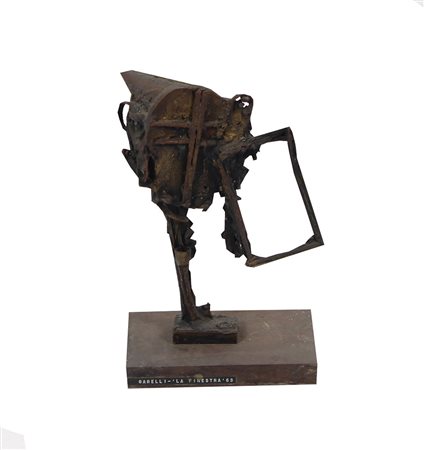 Garelli Franco La Finestra, 1963 scultura in bronzo, h. cm. 25 timbro "G"...