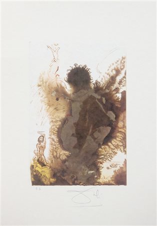 DALI' SALVADOR (1904 - 1989) D'apres. Cartella di sei grafiche. Litografie....