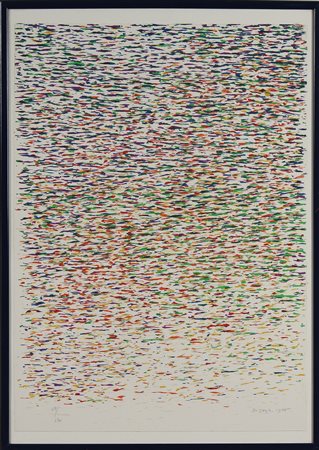 DORAZIO PIERO (1927 - 2005) Senza titolo. 1975. Litografia. Cm 50,00 x 70,00....