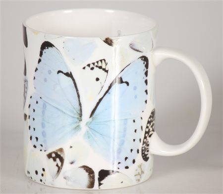 HIRST DAMIEN (n. 1965) D'apres. Mug. Virtue 2008. Porcellana. Cm 11,00 x...